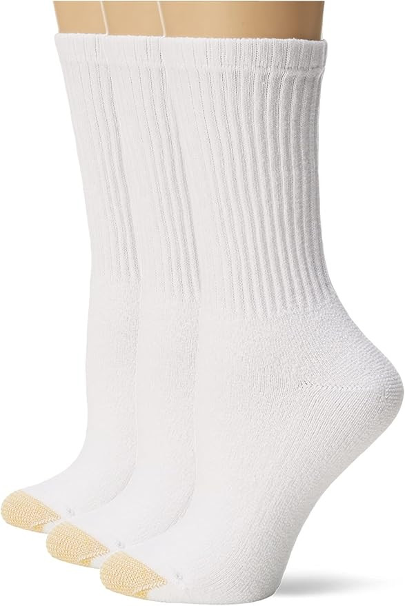 Gold Toe Women's Ultratec Crew Socks, 3-Pairs | Amazon (US)