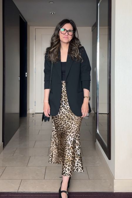 Award ceremony + company work fit with my fave print as a solid. 

Leopard print midi shirt and mesh ballet flats for a modern twist  

#LTKstyletip #LTKtravel #LTKworkwear