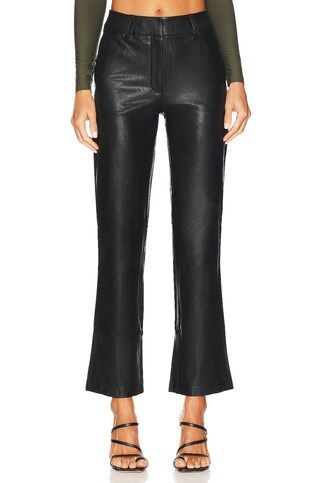 Commando Faux Leather Full Length Trouser in Black from Revolve.com | Revolve Clothing (Global)