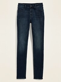 High-Waisted Rockstar Super Skinny Dark-Wash Jeans for Women | Old Navy (CA)