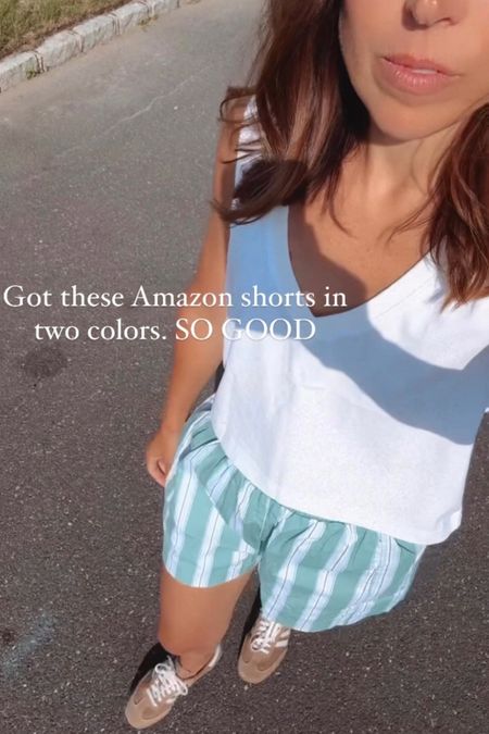 Wearing size small in the best Amazon free people looking boxer shorts  

Follow my shop @mrscasual on the @shop.LTK app to shop this post and get my exclusive app-only content!

#LTKfindsunder50 #LTKstyletip

#LTKSeasonal