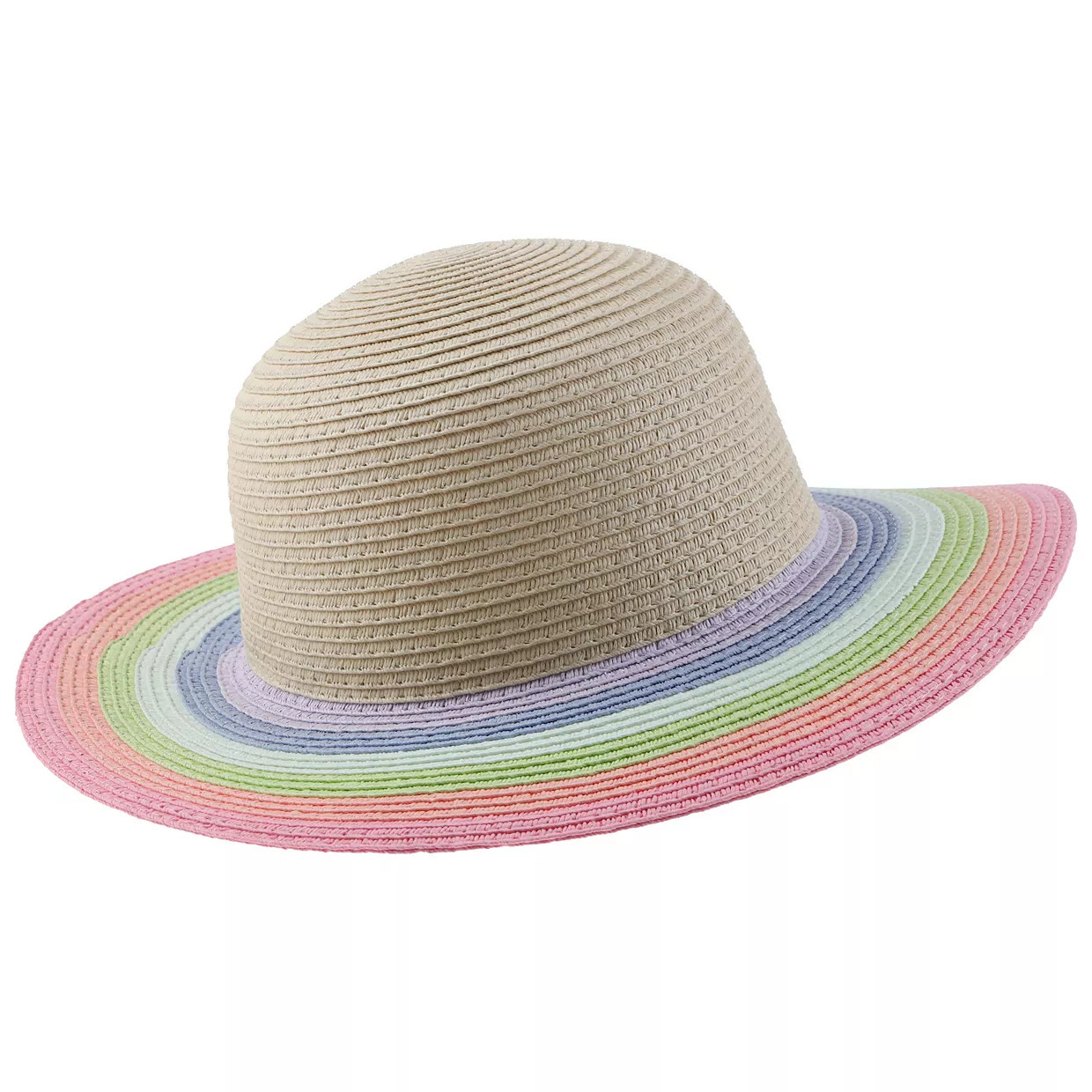 Girls 4-14 Elli by Capelli Rainbow Floppy Hat | Kohl's