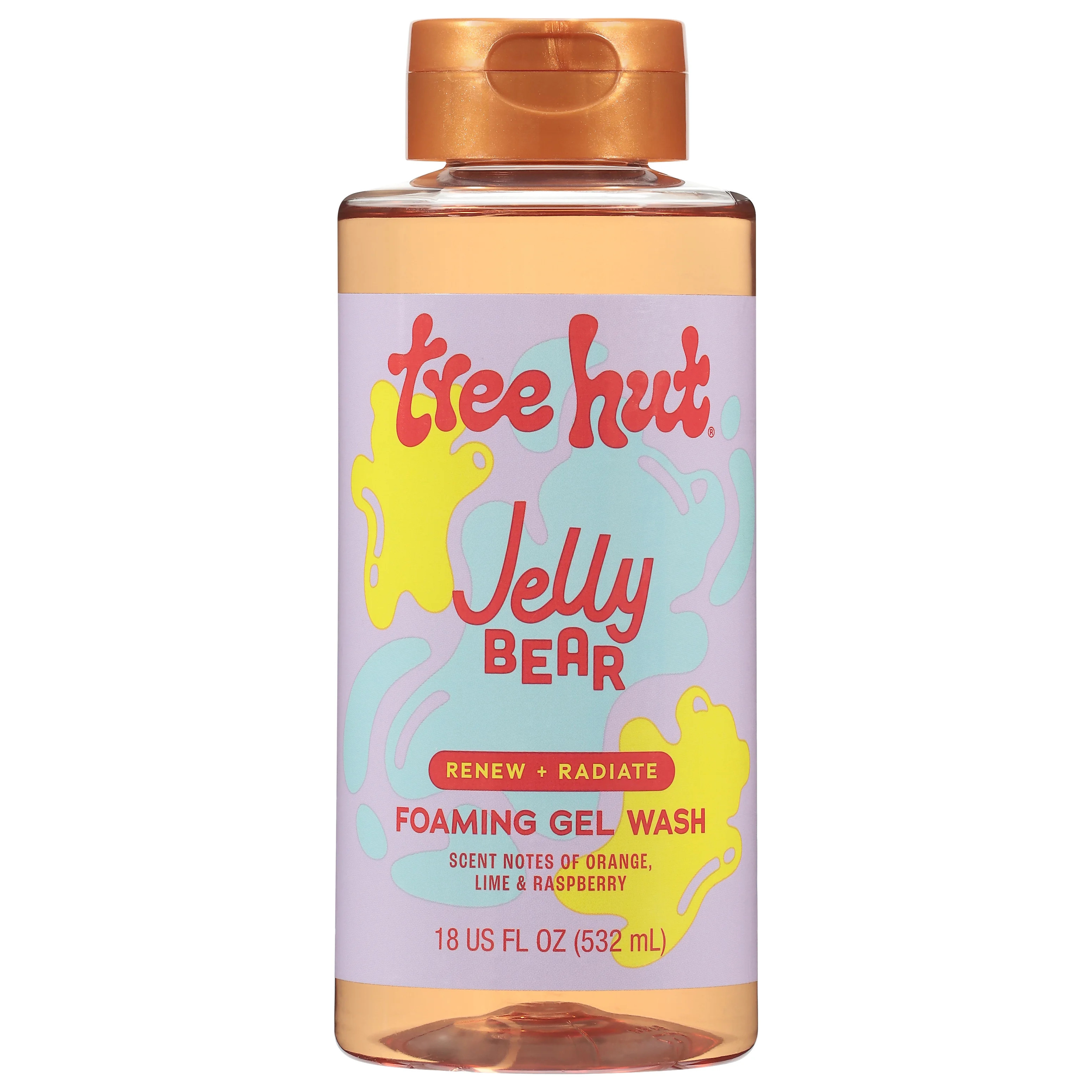 Tree Hut Jelly Bear Foaming Gel Body Wash – Hydrating Cleanser with Moisturizing Oils – 18 fl... | Walmart (US)