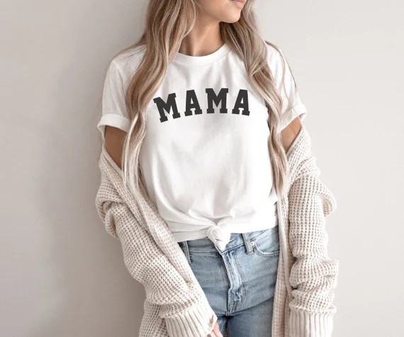 Mama Graphic Tee | Etsy | Etsy (US)