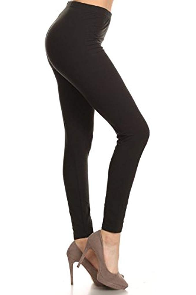 Leggings Depot High Waisted Leggings -Soft & Slim - 37+ Colors & 1000+ Prints | Amazon (US)