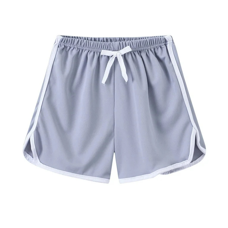 Piuwrlz Summer Pants for Kid/Toddler Boy Girls Solid Color Single Piece Short Trousers Gray Size ... | Walmart (US)
