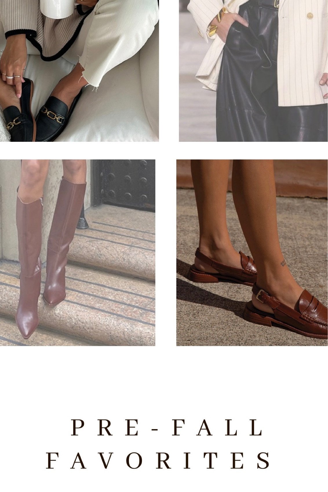 Pre-Fall Must Haves: Shoe Edition #ltkfallfashion

#LTKFind #LTKworkwear #LTKSeasonal