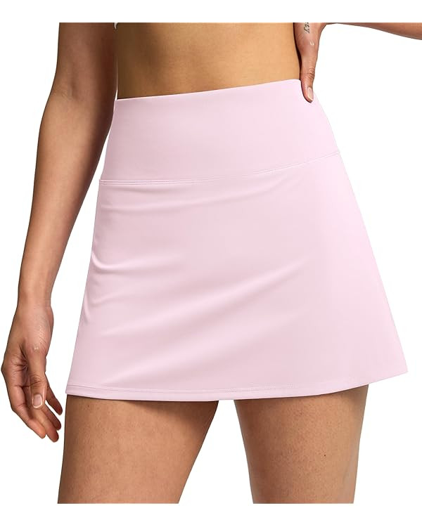 Soothfeel Tennis Skirts for Women High Waisted Golf Skirt with Shorts Pockets Workout Athletic Sk... | Amazon (US)