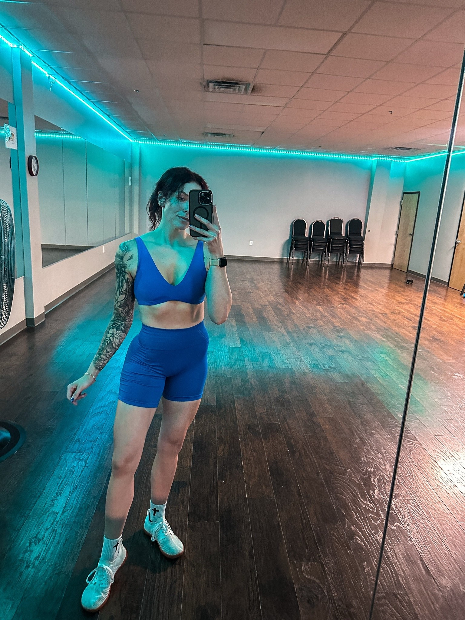 She’s getting her love for color back 🥹 this Blue Oner set is 😮‍💨💙 #oneractive #activewear #workout

#LTKfitnessgoals #LTKActive