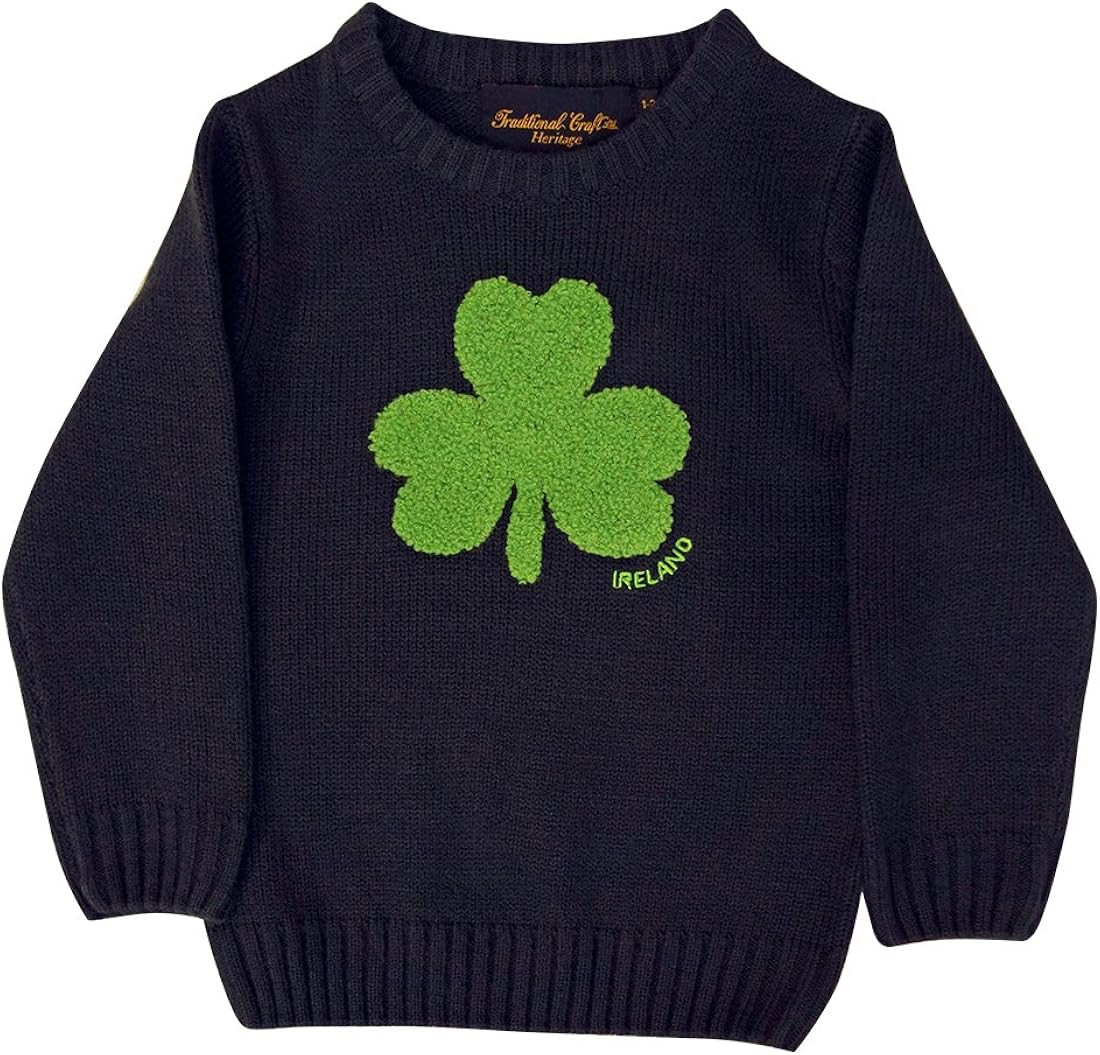 Irish Shamrock Sweatshirt Boys Pullover for St. Patricks Day | Amazon (US)