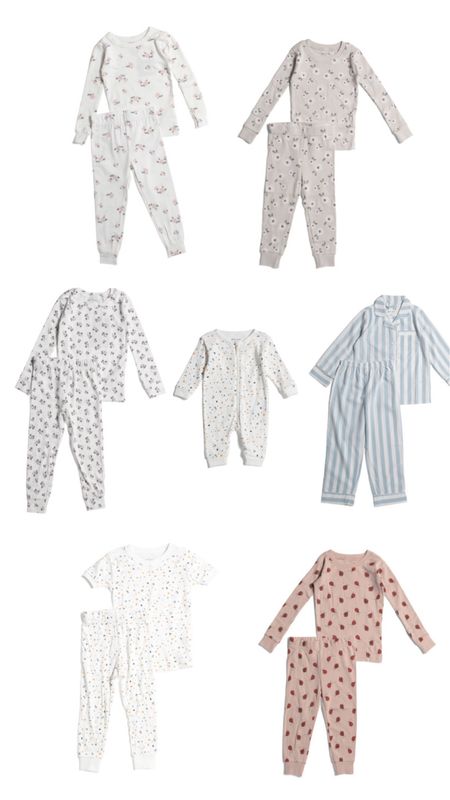 cute kids jammies, great prices 🤍

#LTKkids #LTKfindsunder50