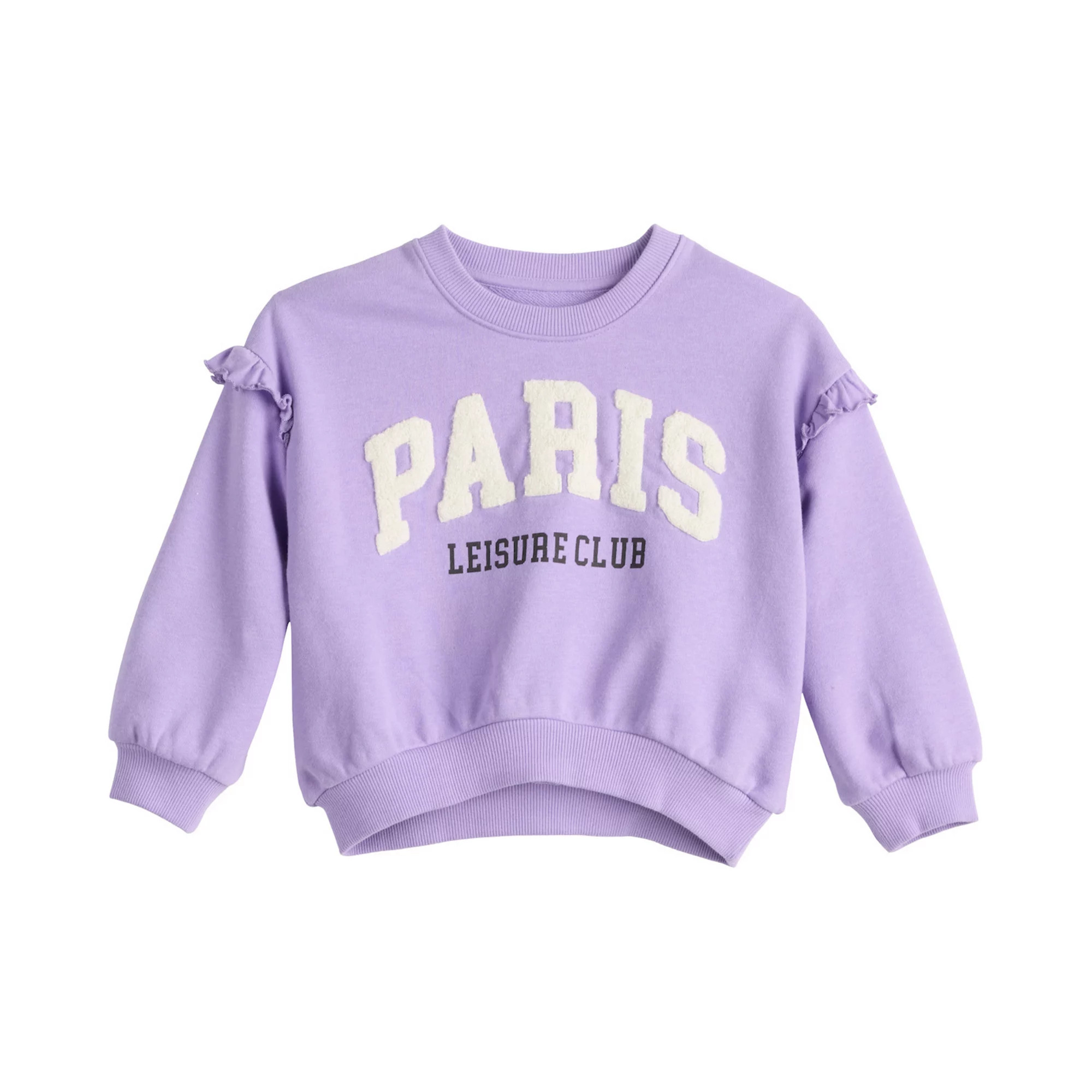 Baby & Toddler Girl Grayson Threads Kids The Label Paris Long Sleeve Pullover | Kohl's
