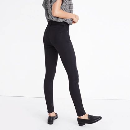 Taller 9" High-Rise Skinny Sateen Jeans | Madewell