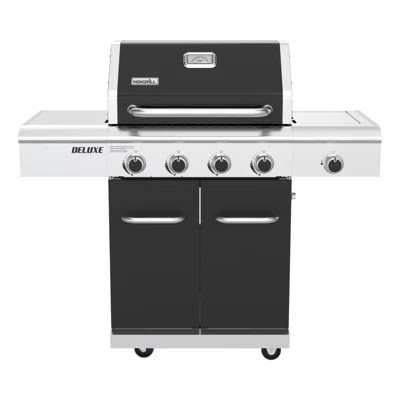 Nexgrill 4-burner Dual Fuel Gas Grill With Side Burner And Griddle Insert, 627 Sq In Total Cooking Space, 59,000 Btus Output, Bbq Grill Perfect For Ou | Wayfair North America