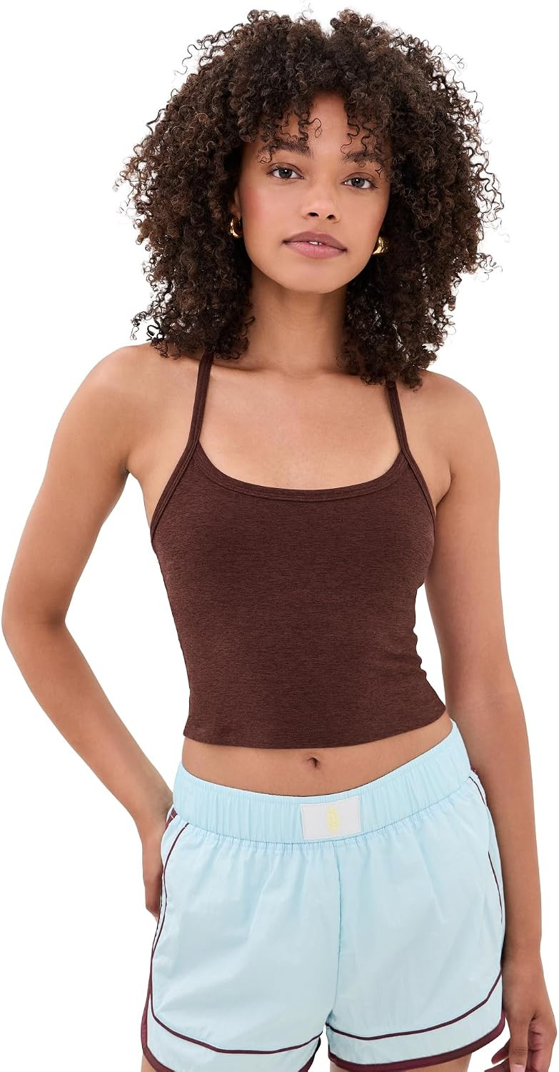 Beyond Yoga Women's Spacedye Slim Racerback Cropped Tank | Amazon (US)