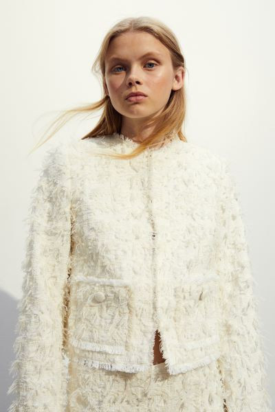 Chaqueta con textura | H&M (FR, IT, ES, PT, BE)