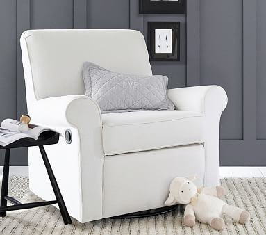 Charleston Swivel Glider & Recliner | Pottery Barn Kids