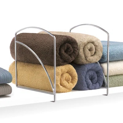 Closet Regular Shelf Divider Lynk® Color: Chrome | Wayfair North America