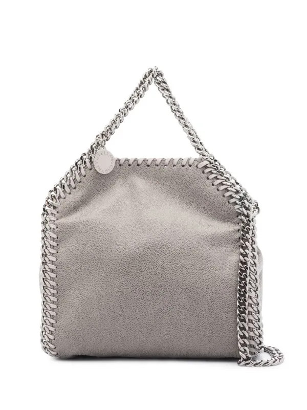 Stella McCartney Tiny Falabella Tote Bag | Grey | FARFETCH CA | Farfetch Global