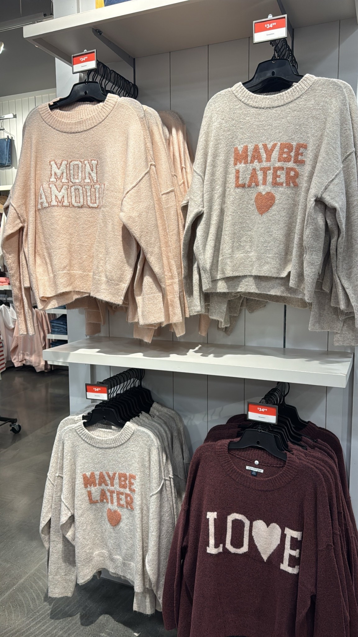 Cute + soft Valentines Day sweaters 💌

#LTKFindsUnder50 #LTKU #LTKSeasonal