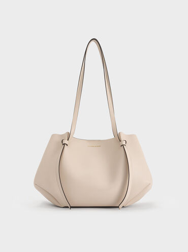 Calla Tote Bag
    
         - Oat | Charles & Keith US