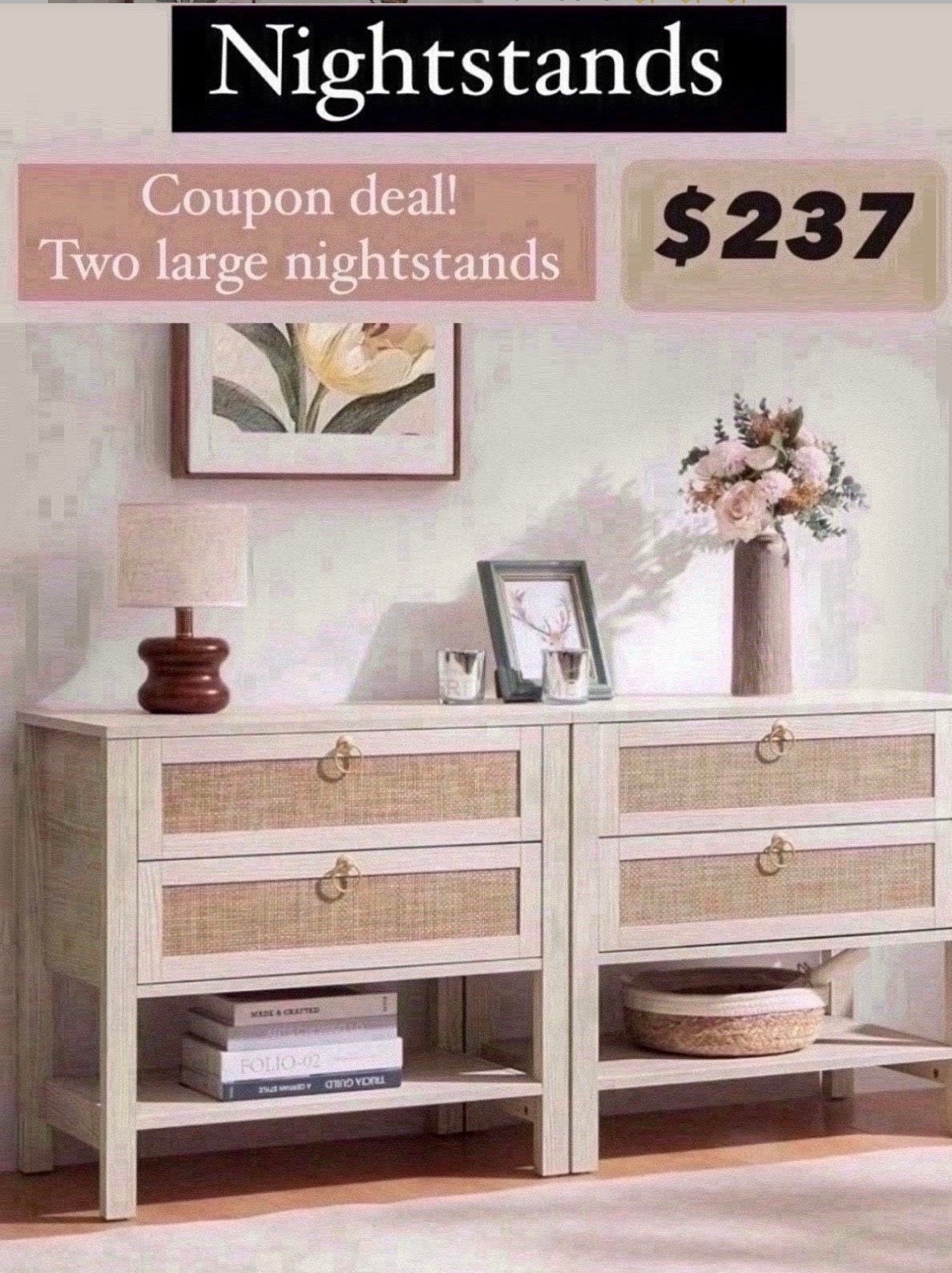 most loved noghtstands!!! on sale ✨✨✨ #nightstand