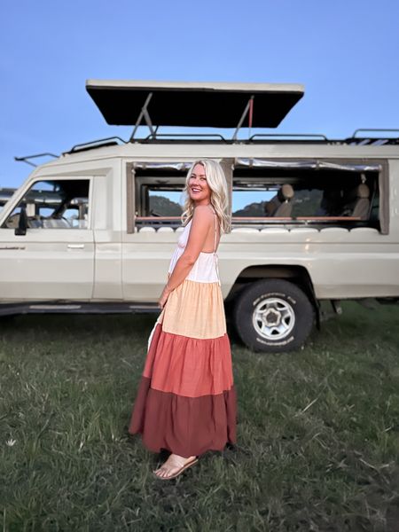 Final sundowner on safari…this dress was my fave for the week! Comes in bolder colors, too. 



#LTKover40