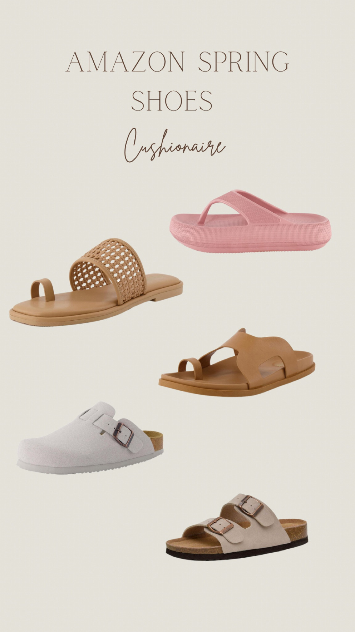 Amazon Women’s Spring Shoes | Sandals | Amazon Fashion | Cushionaire | Spring Shoes | Buget Friendly Shoes | Amazon Find | Summer Shoes | Summer Fashion

#LTKfindsunder50 #LTKshoecrush #LTKstyletip