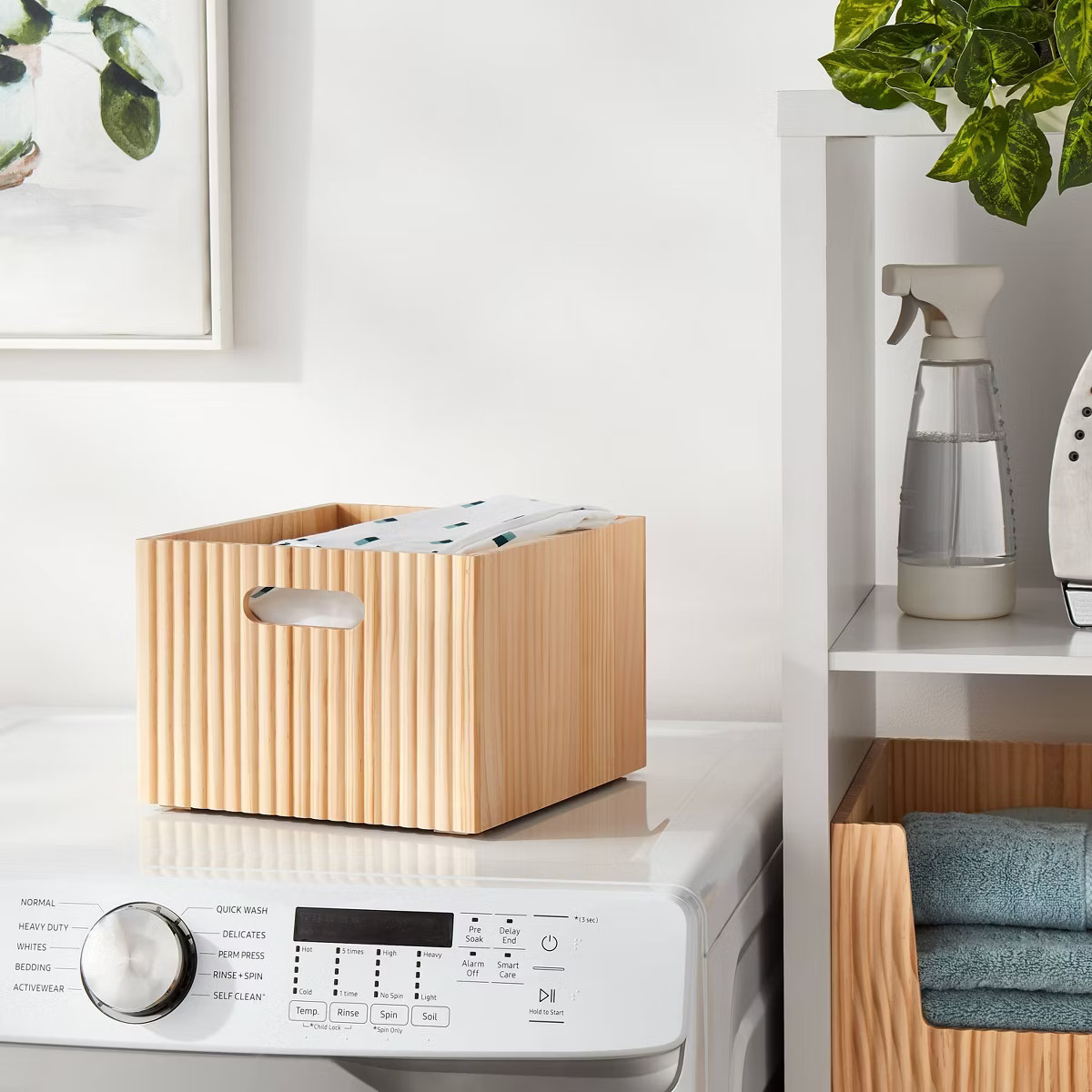 Small Wood Bin Natural - Brightroom™ | Target