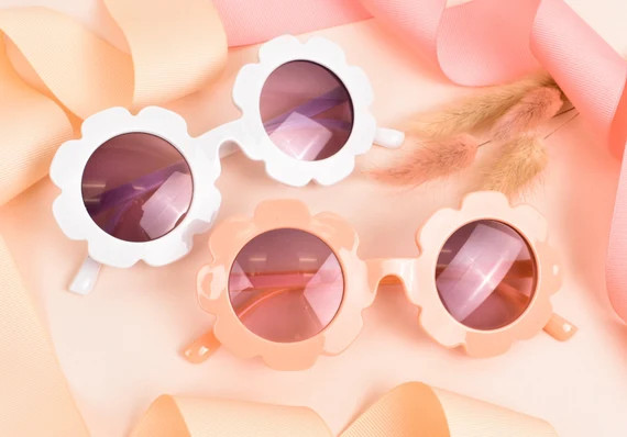 Flower Girl Sunglasses Flower Sunglasses Toddler Sunglasses | Etsy | Etsy (US)