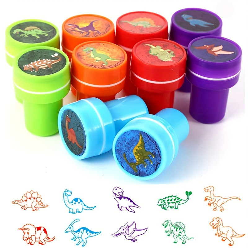 10-Pack Assorted Designs PVC Dinosaur Stamps Set for Teachers - Educational Rewards, Encouragemen... | Temu Affiliate Program