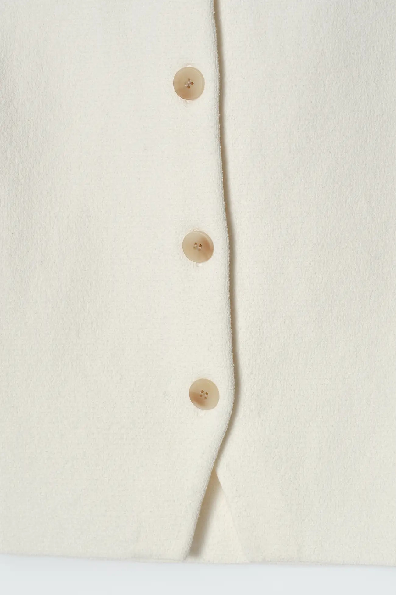 KNITTED COTTON WAISTCOAT | COS UK