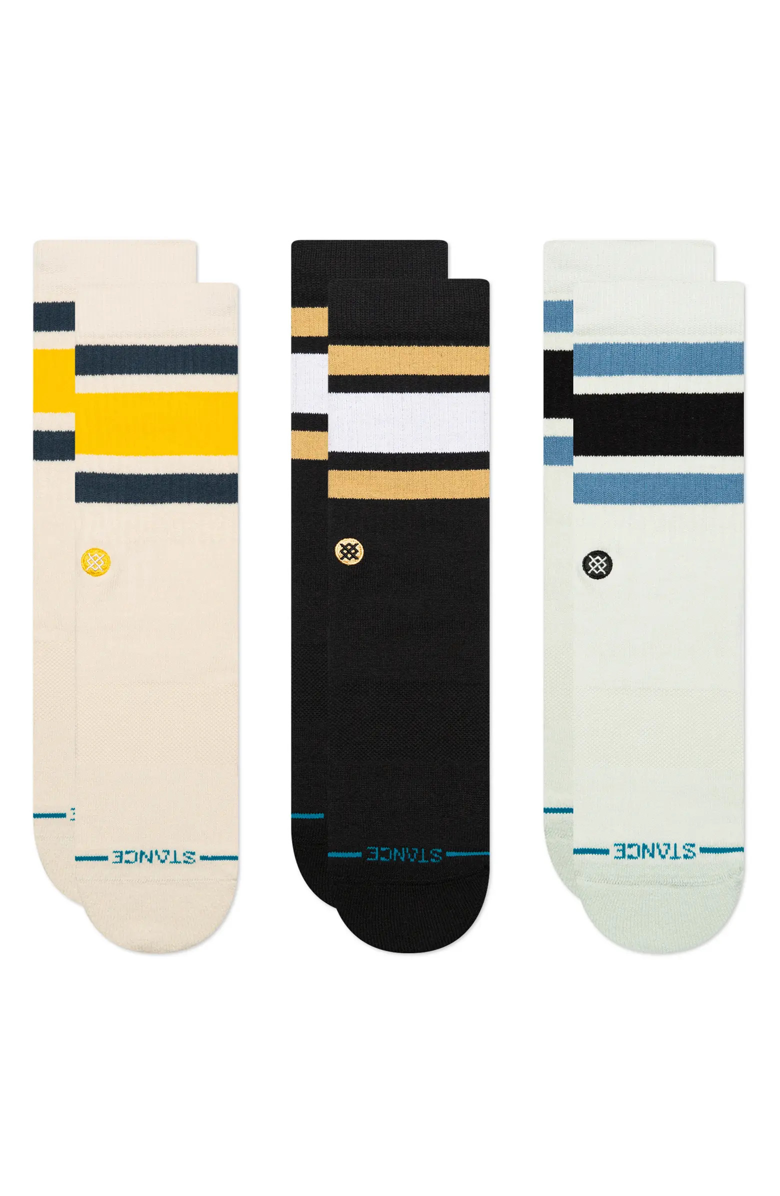 Boyd Assorted 3-Pack Quarter Socks | Nordstrom