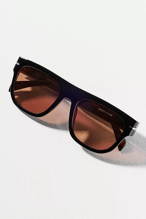 Square Flat Top Sunglasses | Anthropologie (US)
