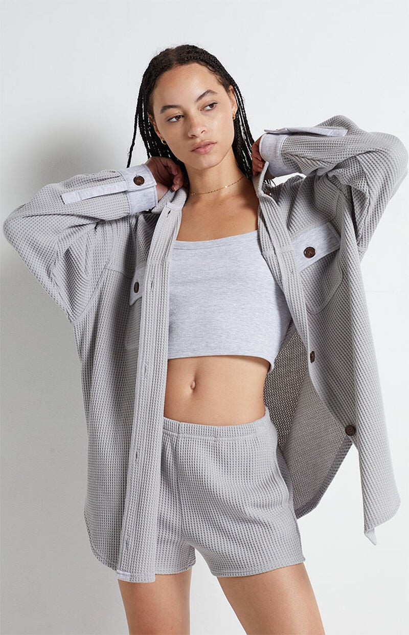 PacSun Easy Mini Waffle Knit Shorts | PacSun