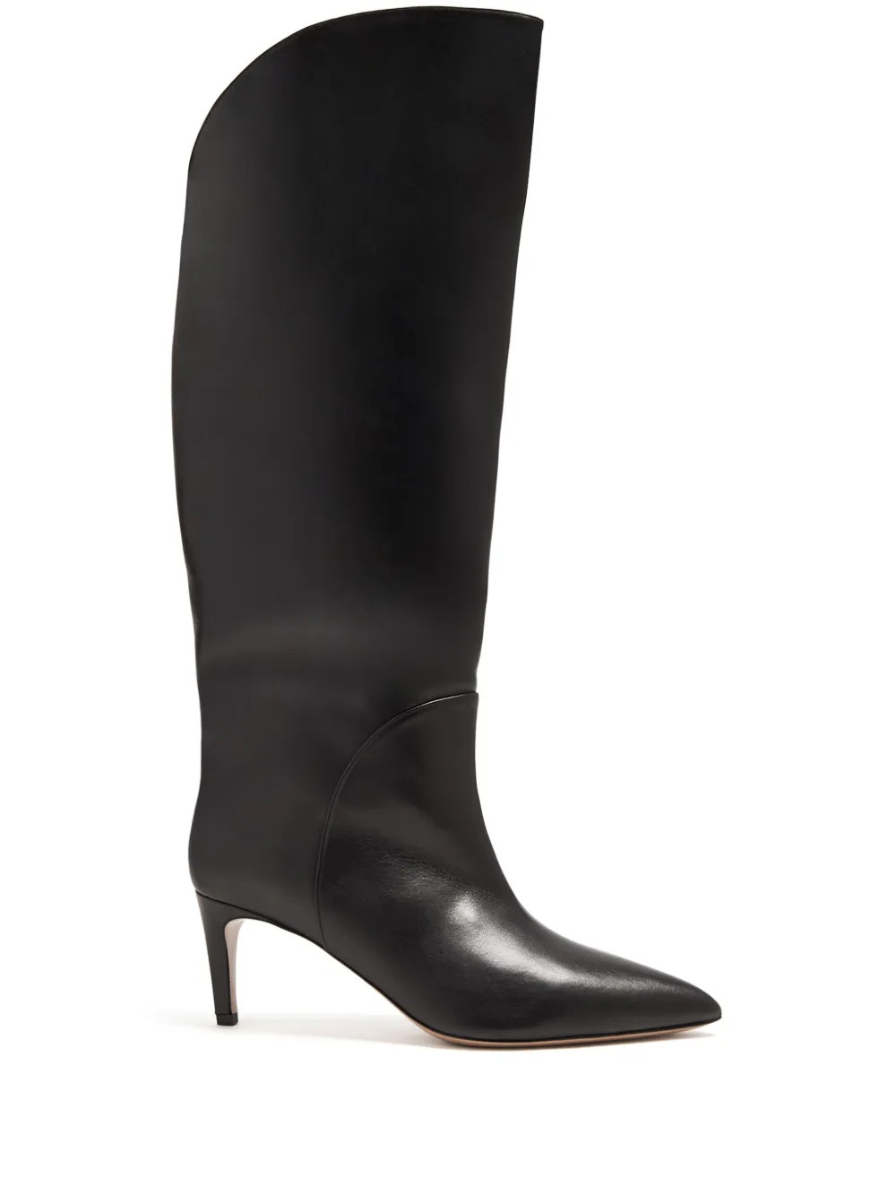 60mm Gaia leather boots | Farfetch Global