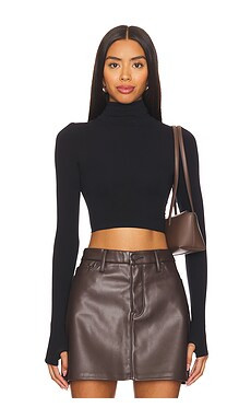 Commando Ballet Crop Top in Black from Revolve.com | Revolve Clothing (Global)