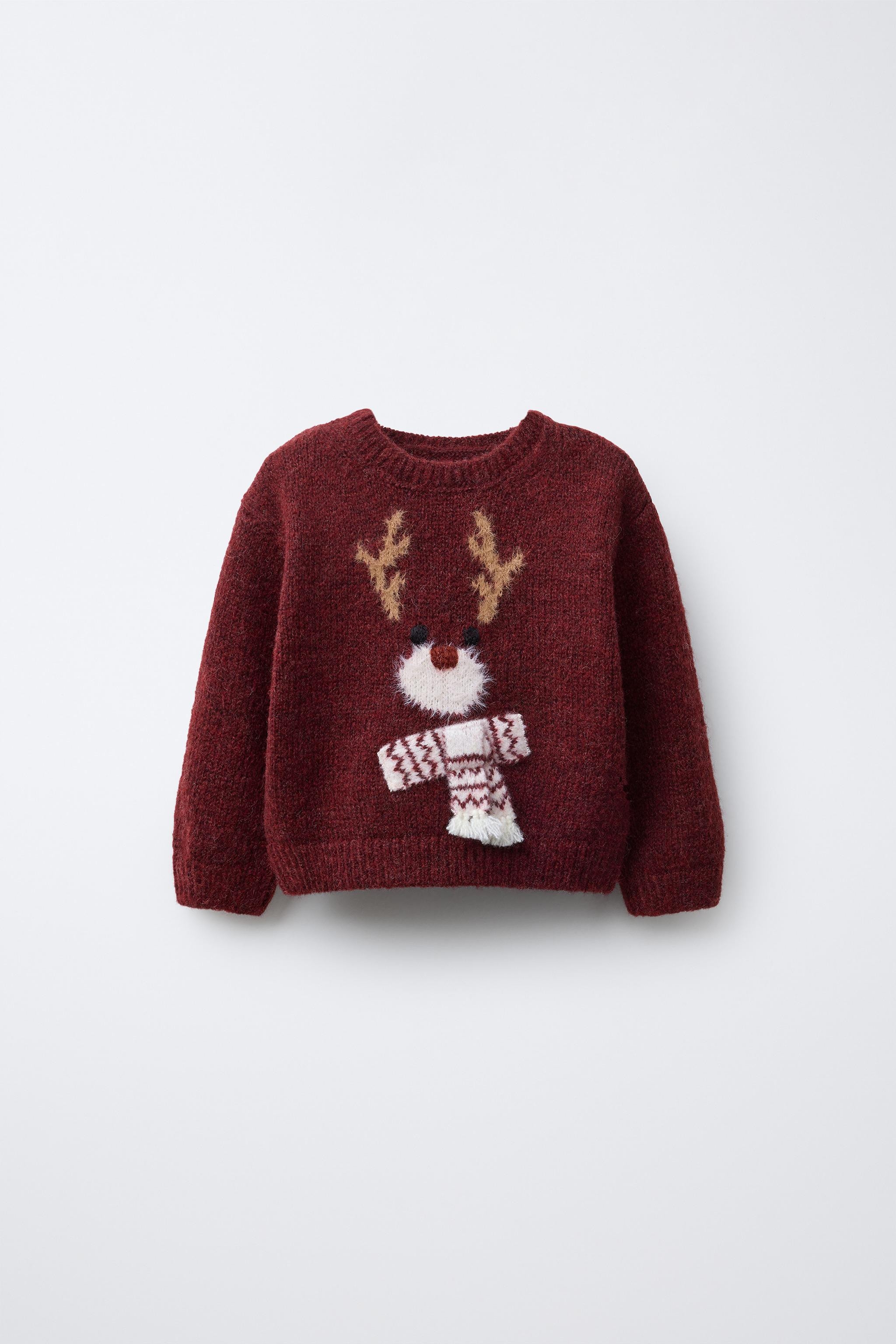 REINDEER KNIT JUMPER | Zara US