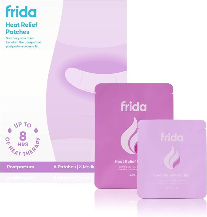 Frida Mom Uterine Recovery Patches, Heating Pad for New Moms, Heat Relief | Amazon (US)