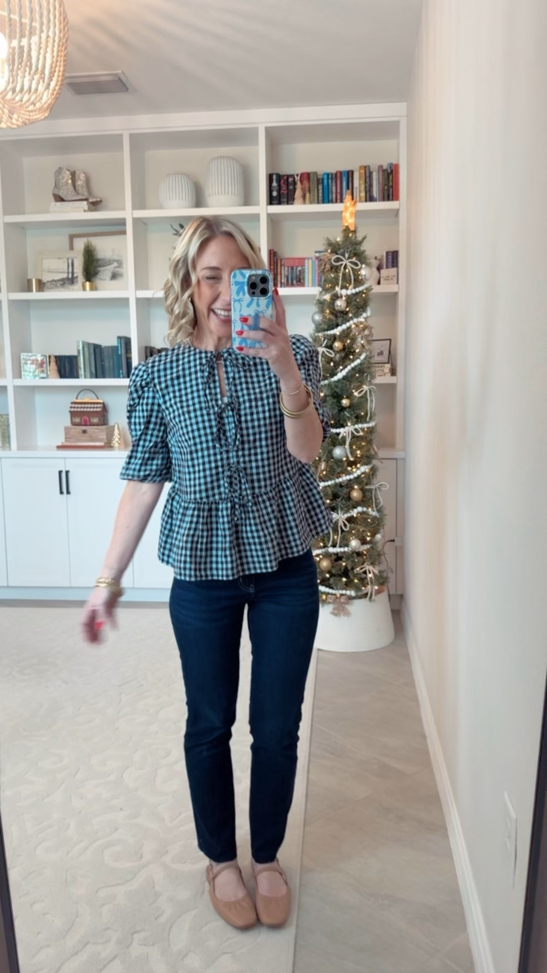 Walmart - more new arrivals* Dark High Rise Straight Jean - Size 2.

Tie Front Peplum Top w/ Short Puff Sleeves - size XS. $19.98. 2 colors.

 

#LTKSeasonal #LTKOver40 #LTKFindsUnder50