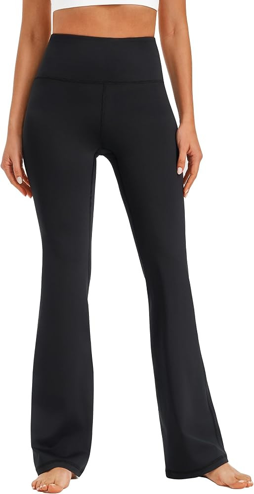 AFITNE Women's Yoga Pants Bootcut Workout Leggings Flare Casual Lounge Pants with Pockets High Wa... | Amazon (US)