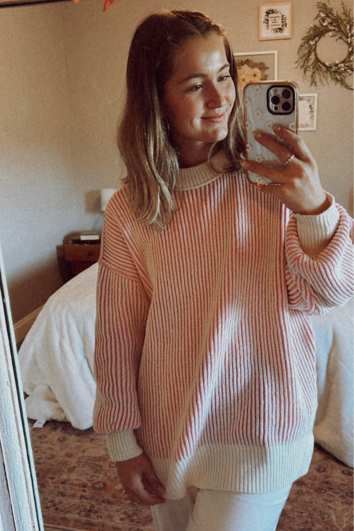 the cutest fall sweater!! 🫧🎀🫶🏼 #fall #aerie #sweater