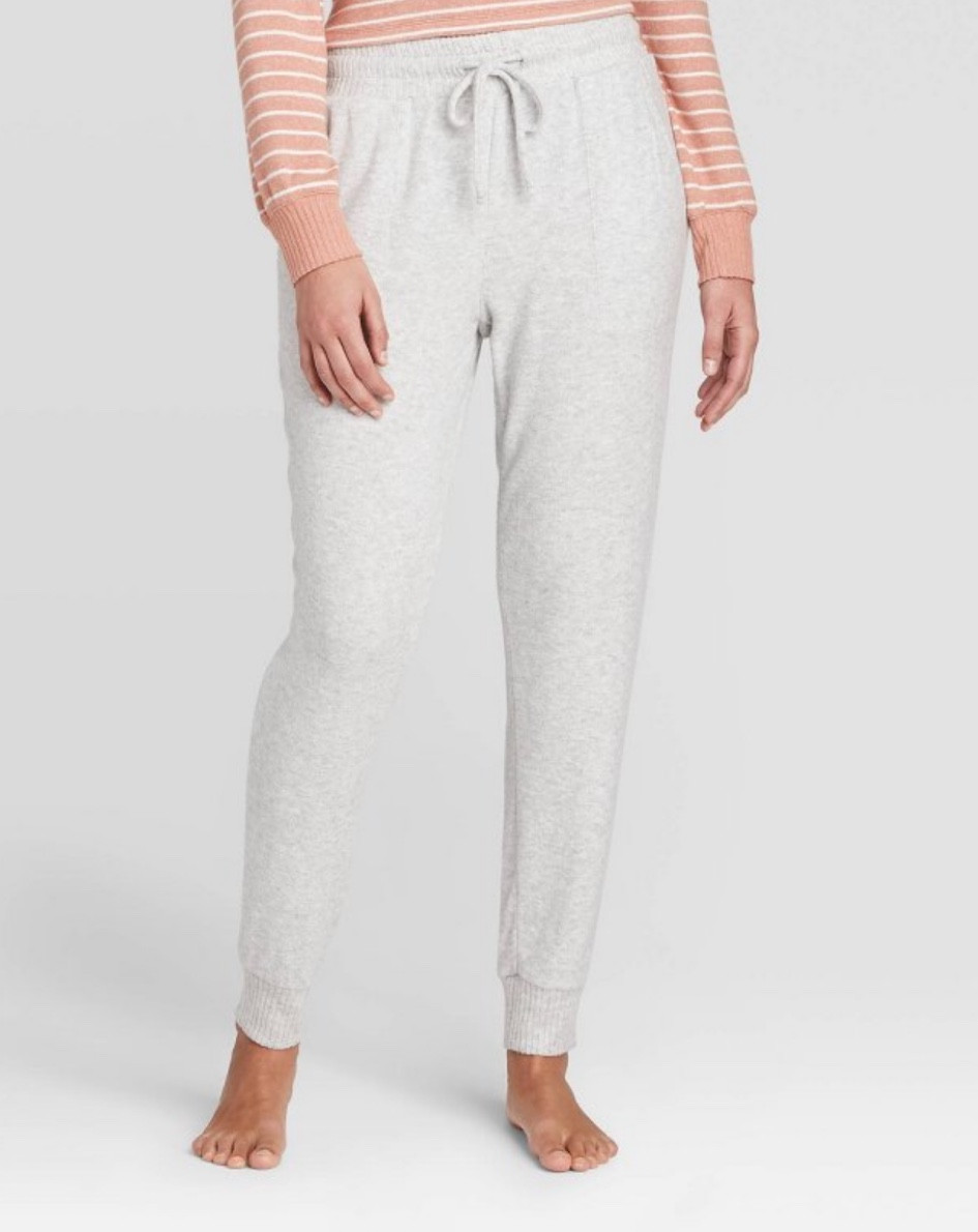 These joggers are on sale for 30% off. They are so soft. I have them in 3 colors #lounge #casual #target 

#LTKFindsUnder50 #LTKSaleAlert