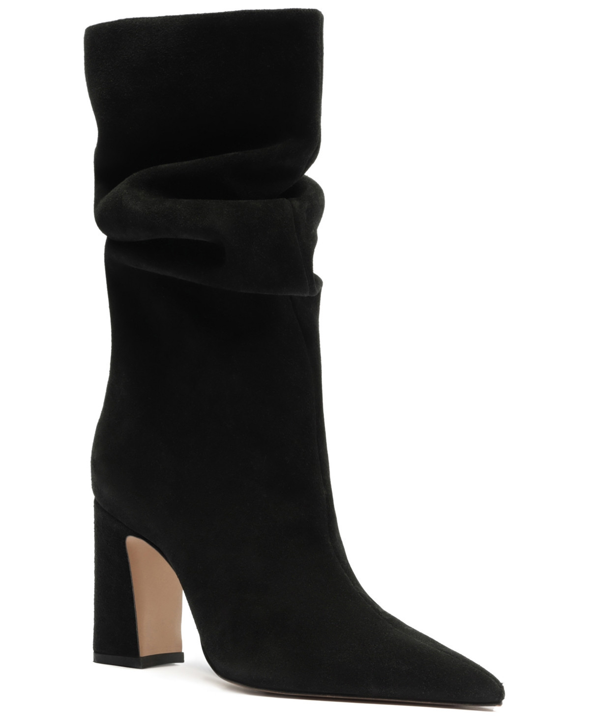 Schutz Women's Harriet Mid-Shaft Boots - Black | Macy's