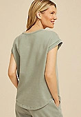 Washed Terry Short Sleeve Tee | Maurices