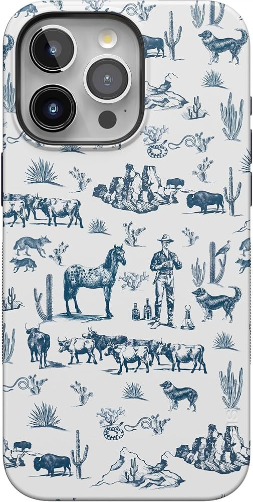 Casely iPhone 15 Pro Case | Wild West Adventure | Desert Western | Bold Extra Protective Design |... | Amazon (US)
