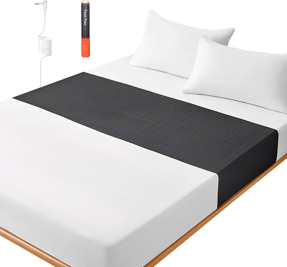 Grounding Sheets for All Mattress Sizes, BOVEREY Grounding Mat for Bed 10% Silver Fiber+90% Organ... | Amazon (CA)