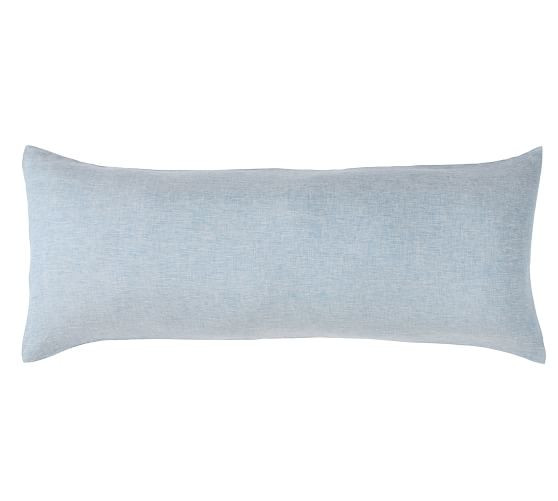 Belgian Flax Linen Oversized Lumbar Sham | Pottery Barn (US)