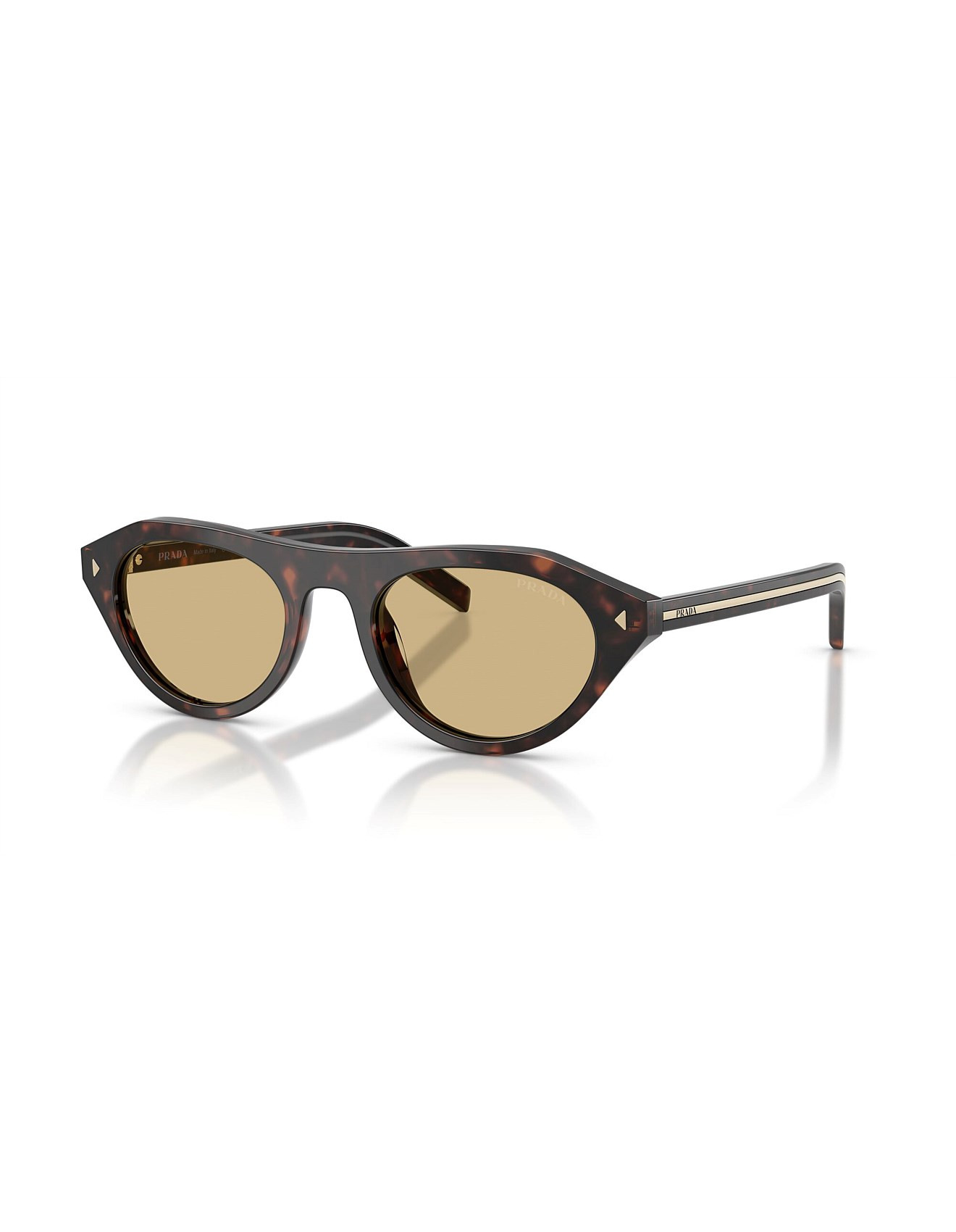 Irregular ROOT TORTOISE LIGHT BROWN Sunglasses | David Jones (Australia & New Zealand)