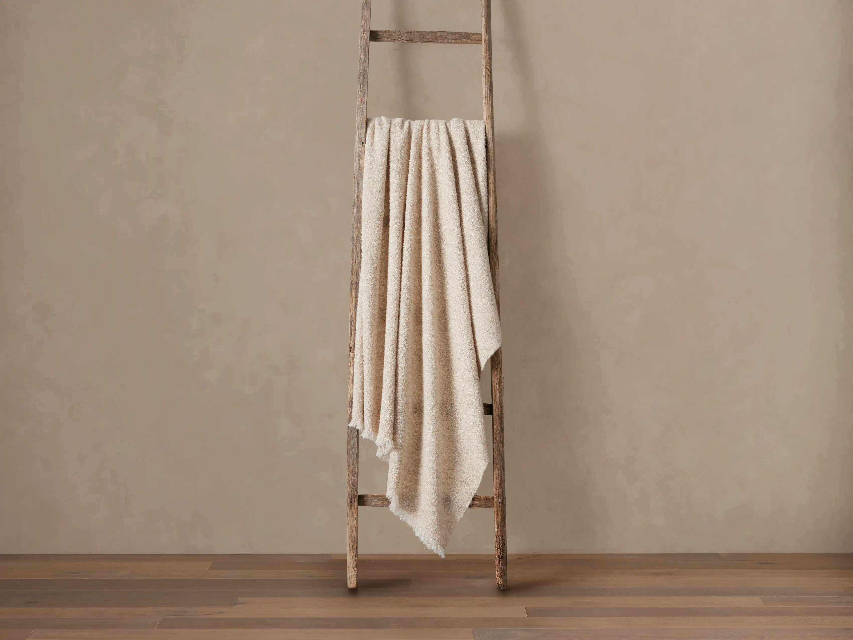 Alpaca Boucle Throw | Arhaus